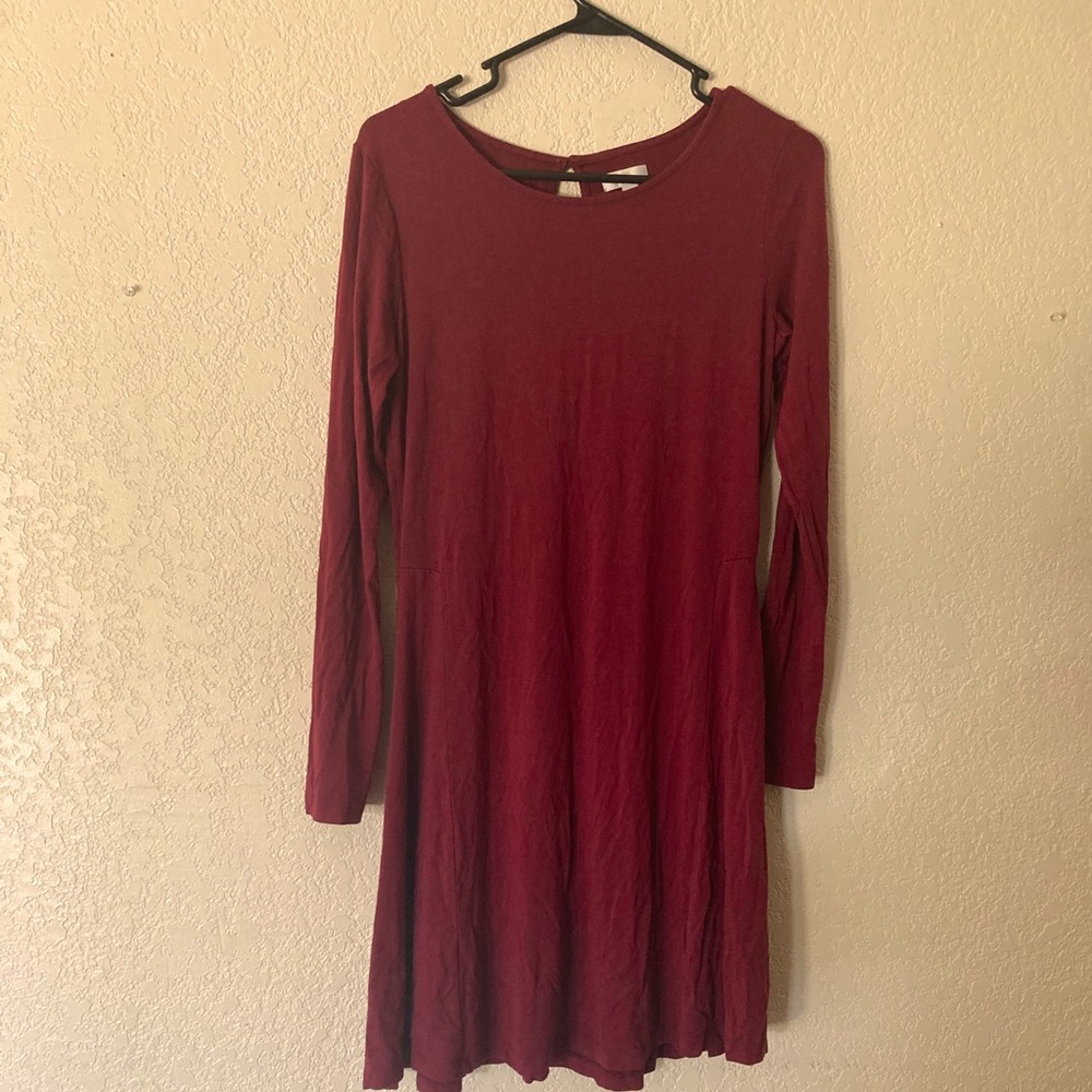 Charming Charlie Small Wine Dress